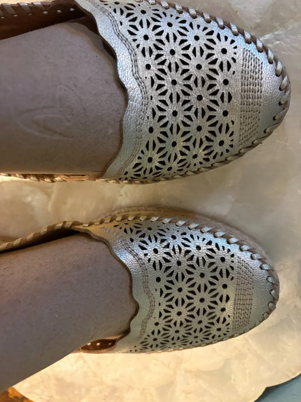 Pikolinos Vila Espadrilles Wedge Sandals- Size 40